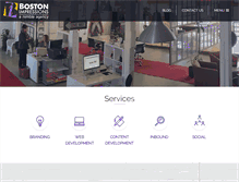 Tablet Screenshot of bostonimpressions.com